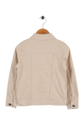 Mutlu Kids Erkek Çocuk Denim Ceket CAMEL - 9 Yaş
