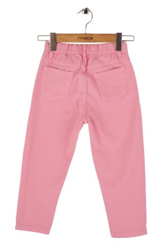 Mutlu Kids Kız Çocuk Bebek Pantolon Pembe - 5 Yaş