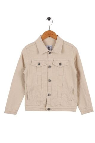 Mutlu Kids Erkek Çocuk Denim Ceket TAŞ - 4 Yaş