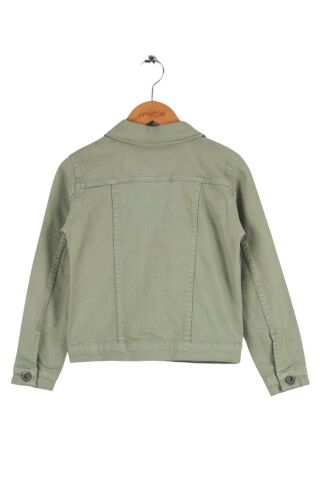 Mutlu Kids Kız Çocuk Denim Ceket Beyaz - 4 Yaş