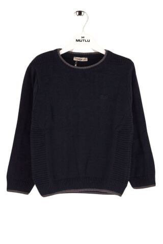 Mutlu Kids Erkek Çocuk Kazak LACİ - 9-10 Yaş