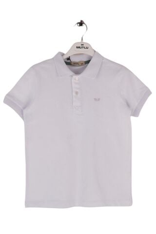 Mutlu Lacost Erkek Tişört Beyaz - 5 Yaş