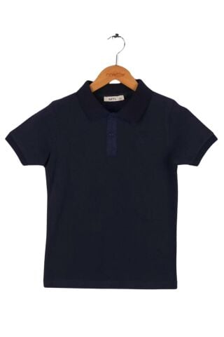 Mutlu Lacost Erkek Tişört Siyah - 10 Yaş