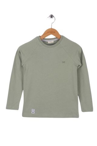 Mutlu Kids Basic Erkek Çocuk Uzun Kollu Tişört Siyah - 13-14 Yaş