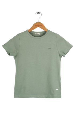 Mutlu Kids Kız Çocuk Tişört Kırmızı - 15 Yaş