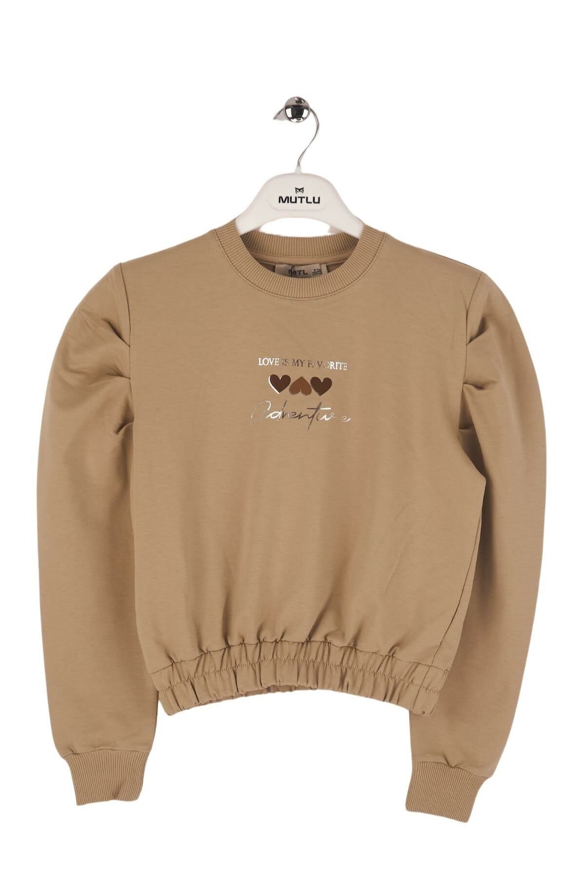 Mutlu Kids Karpuz Kol Kız Çocuk Sweatshirt