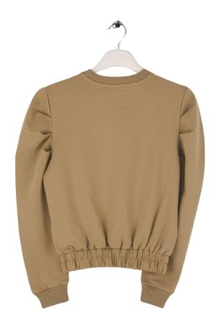 Mutlu Kids Karpuz Kol Kız Çocuk Sweatshirt Yeşil - 7 Yaş