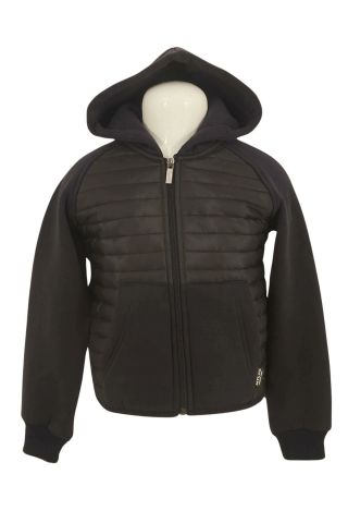 Mutlu Kids Kanguru Cepli Erkek Çocuk Şişme Mont Füme - 9 Yaş