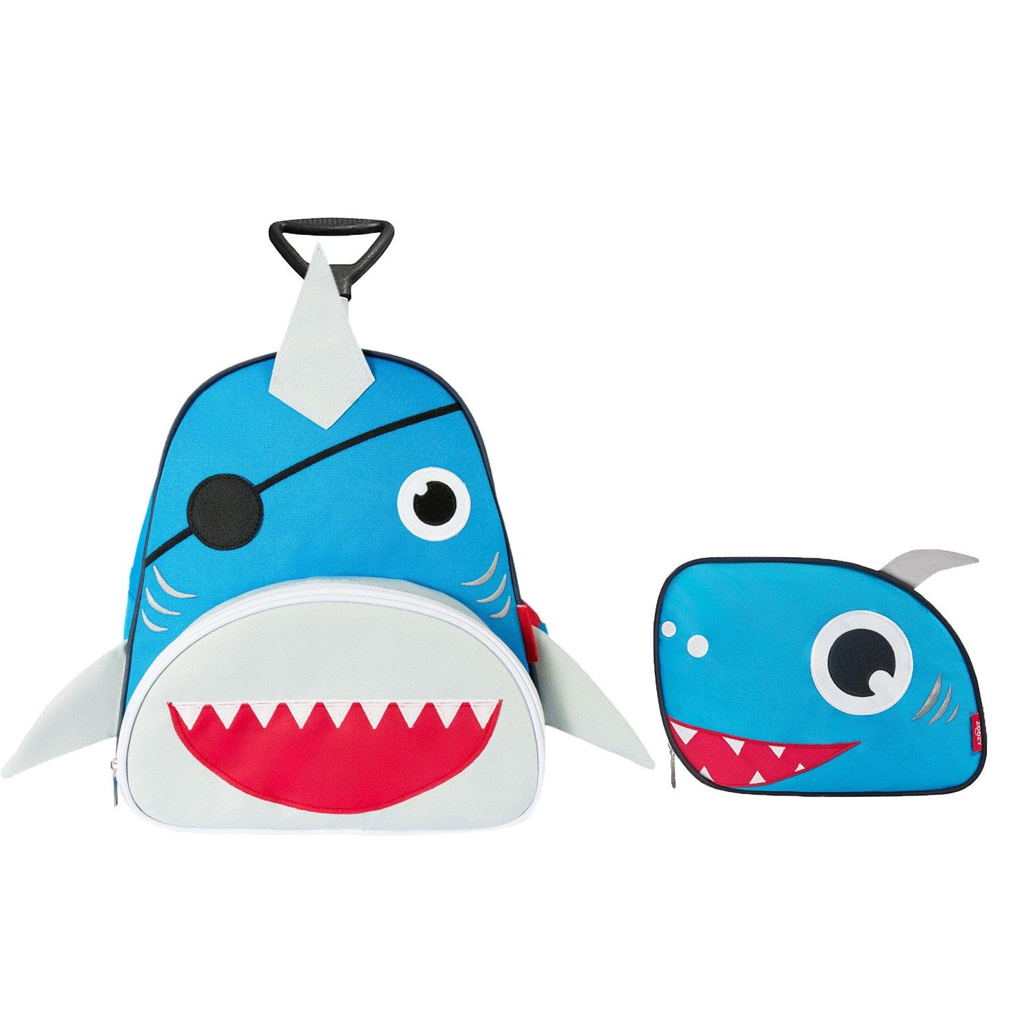 Shark Squeegee Bag Set (Squeegee Backpack-lunch Bag)