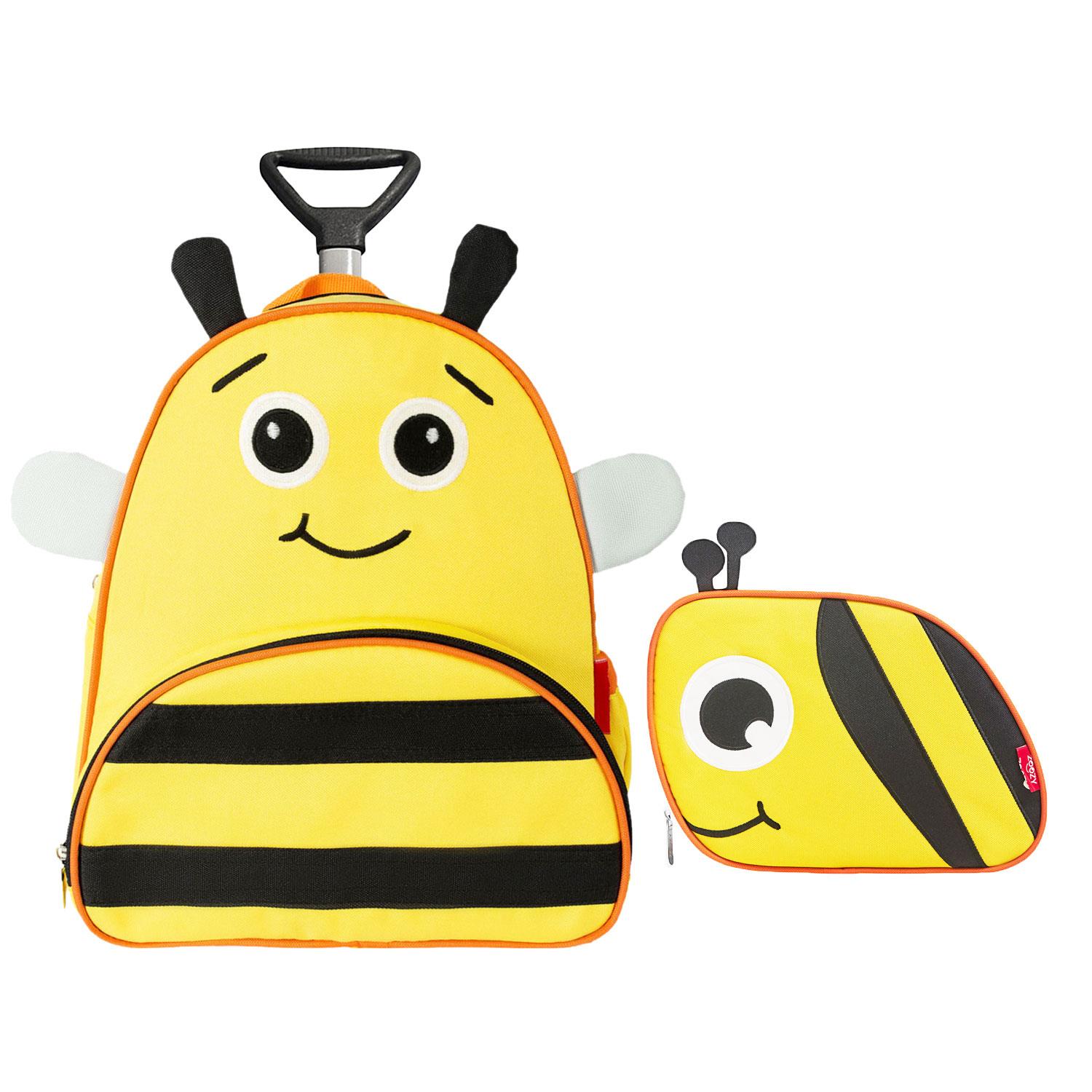مجموعة حقيبة ممسحة النحل (حقيبة ظهر ممسحة - حقيبة غداء)