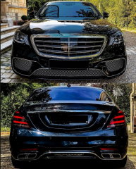 Mercedes W222 Kasa Ön ve Arka Body Kit Komple MAYBACH