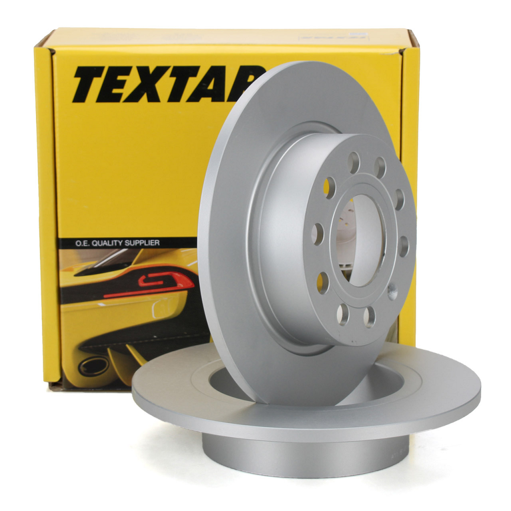 Skoda Octavia MK3 Arka Fren Disk Takımı TEXTAR 253 MM