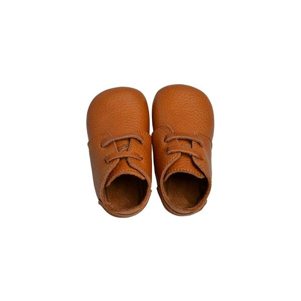 Hakiki Deri Anatomik Taban İlk Adım Ayakkabısı Kahverengi-MKN.0019