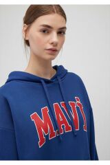MAVİ MAVİ SWEATSHIRT KADIN HOODIE