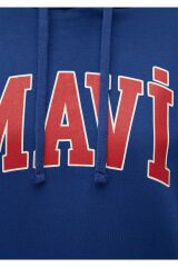 MAVİ MAVİ SWEATSHIRT KADIN HOODIE