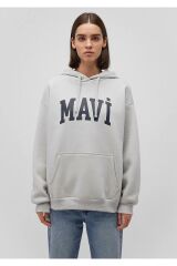 MAVİ MAVİ SWEATSHIRT KADIN HOODIE