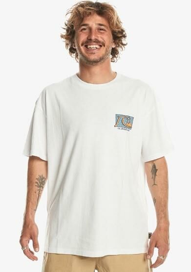 QUIKSILVER TAKE US BACK BUBBLE SS ERKEK KISA KOL T-SHIRT