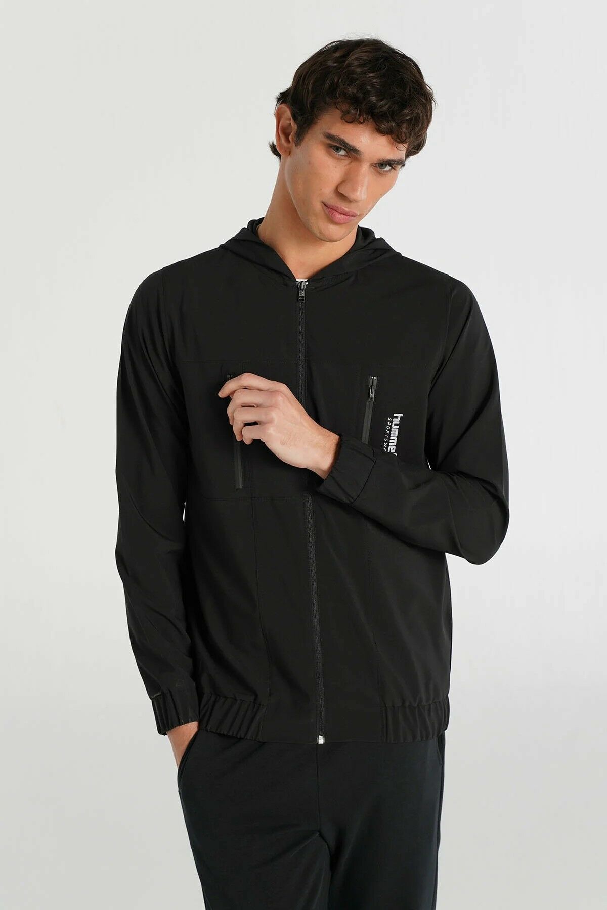 HUMMEL HMLJERRY ZIP HOODIE ERKEK FERMUARLI HOODIE