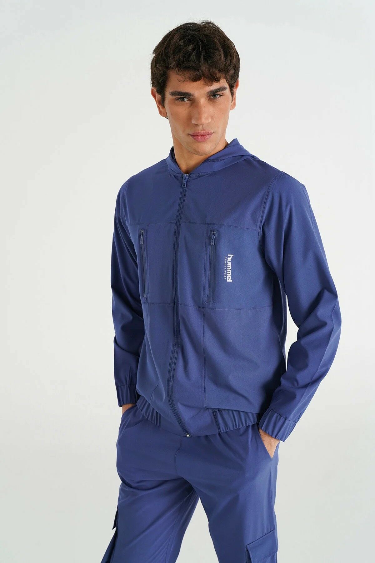 HUMMEL HMLJERRY ZIP HOODIE ERKEK FERMUARLI HOODIE