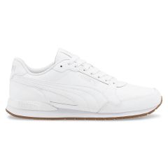 PUMA ST RUNNER V3 L PUMA WHITE-PUMA WHITE-GUM ERKEK SNEAKER