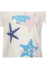 HUMMEL HMLGENA T-SHIRT S/S KIZ ÇOCUK KISA KOL T-SHIRT