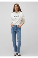 MAVİ MAVİ SWEATSHIRT KADIN HOODIE