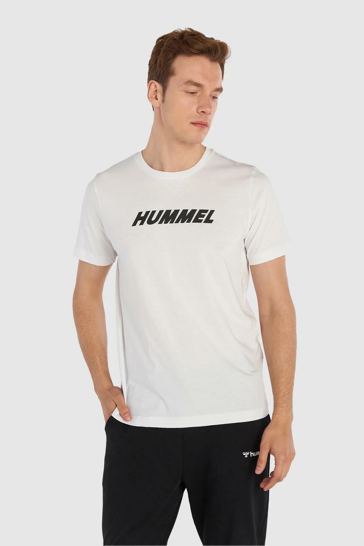 HUMMEL ELEMENTAL LOGO COTTON TEE ERKEK KISA KOL T-SHIRT