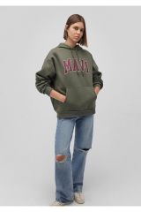 MAVİ MAVİ SWEATSHIRT KADIN HOODIE