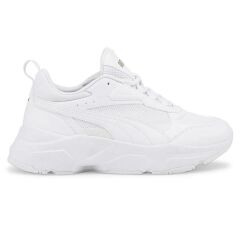 PUMA CASSIA PUMA WHITE-PUMA WHITE-PUMA TEAM G KADIN SNEAKER
