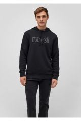 MAVİ LOGO KAPÜŞONLU SWEATSHIRT ERKEK LOGO T-SHIRT