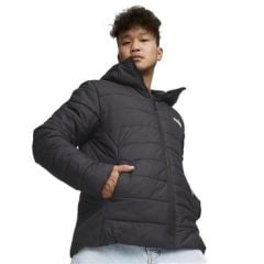 ESS Hooded Padded Jacket Puma Black