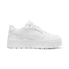PUMA KARMEN II IDOL PUMA WHİTE-PUMA WHİTE-PUMA SİLVER KADIN SNEAKER