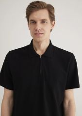 MAVİ HALF ZIP POLO ERKEK POLO T-SHIRT