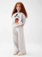 MAVİ MICKEY BASKILI SWEATSHIRT KIZ ÇOCUK SWEATSHIRT