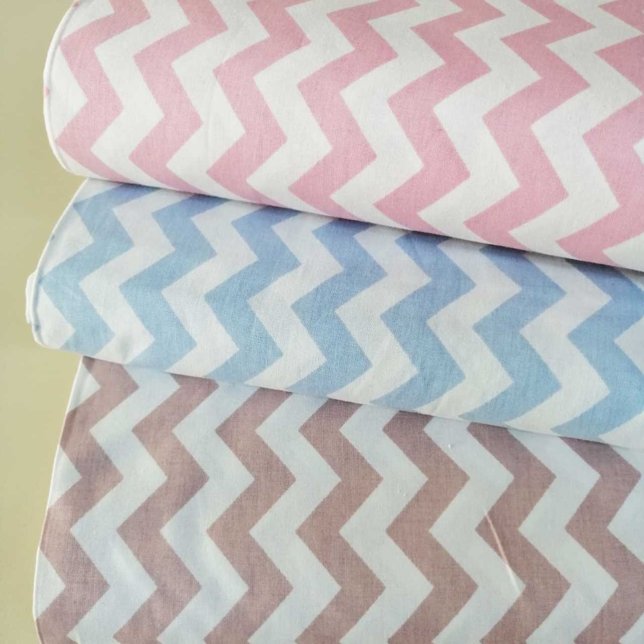 Zigzag poplin