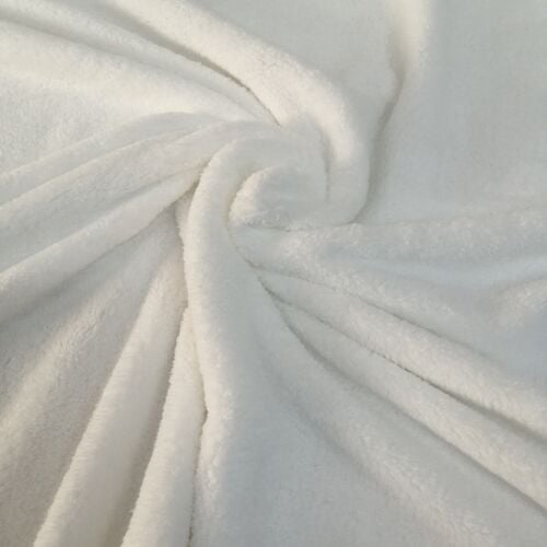 Beyaz Welsoft Kumaş 190 cm