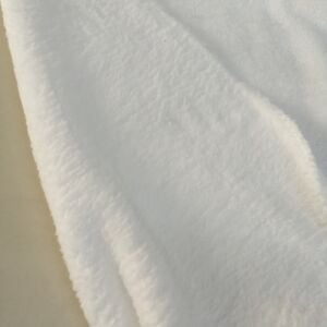 Beyaz Welsoft Kumaş 190 cm