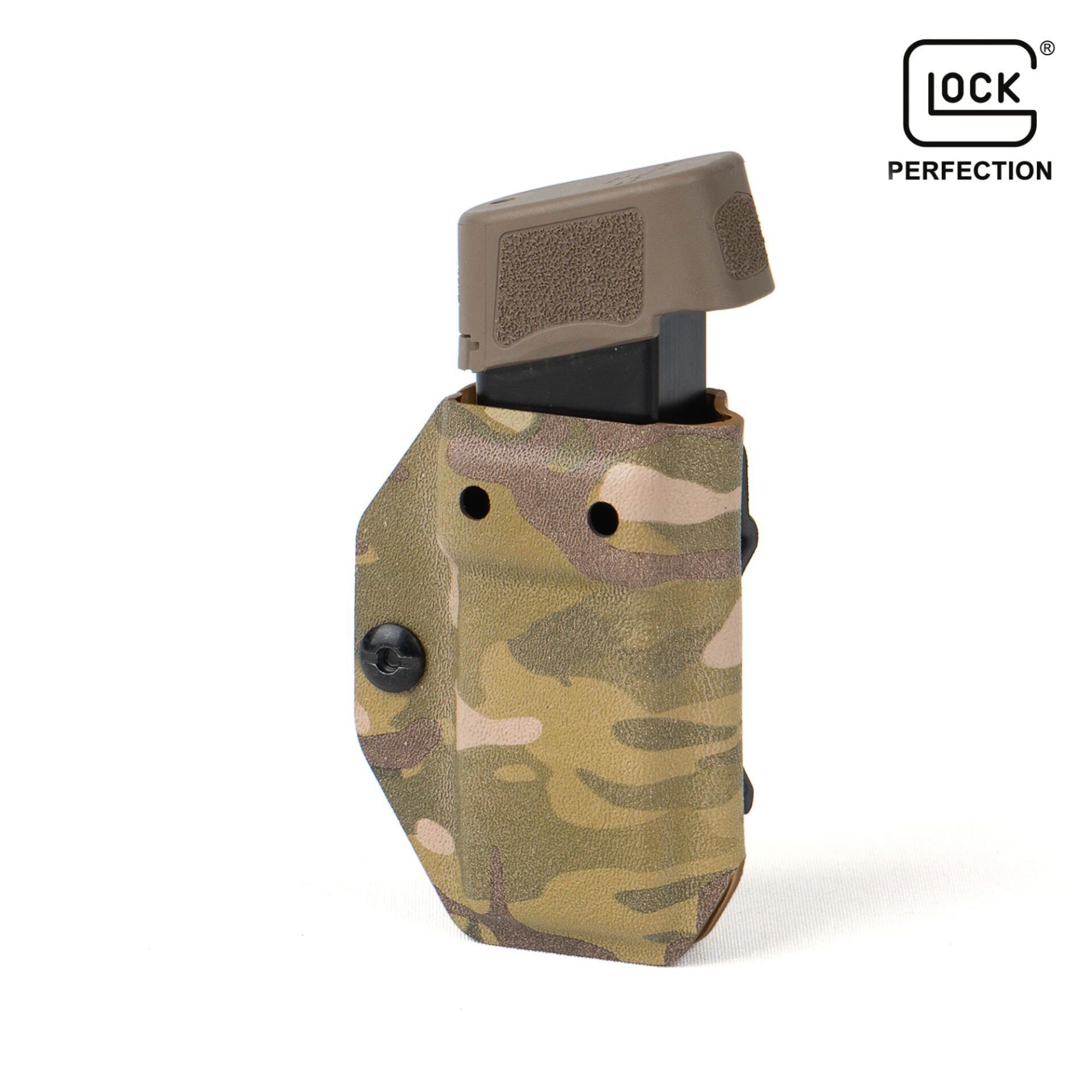 Mas Tactical® Kydex İç Taşıma Şarjör Kılıfı 9mm Glock Multicam