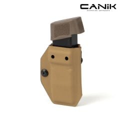 Mas Tactical® Kydex İç Taşıma Şarjör Kılıfı 9mm Canik Tan