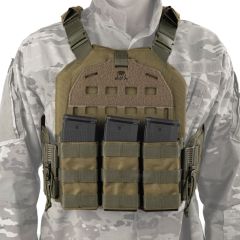 Mas Tactical® Plaka Taşıyıcı Lazer Kesim 6194 Haki