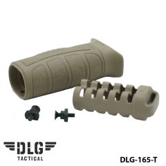 STREAKED M-LOK FOREGRIP RUBBERIZED DLG-165-T Tan