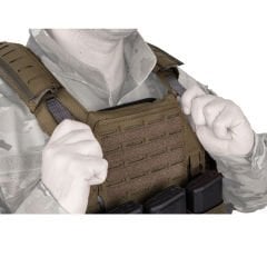 Mas Tactical® Plaka Taşıyıcı 6394 Lazer Kesim Haki