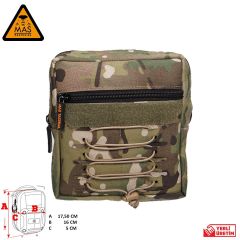Yardımcı Cep Dikey  Multicam-XL    MAS-101-10-30-XL