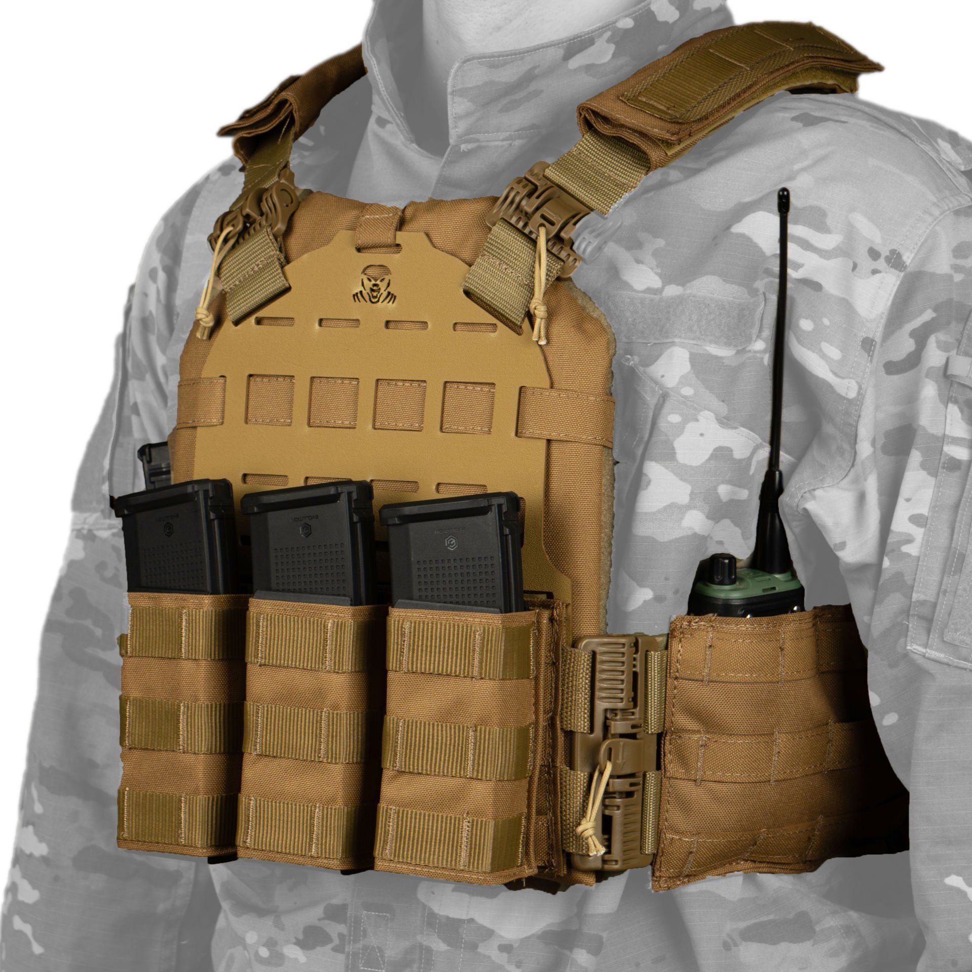 Mas Tactical® Plaka Taşıyıcı Kydex 6294 Tan