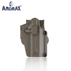 Amomax Tabanca Kılıfı Universal Tan AM-UHF