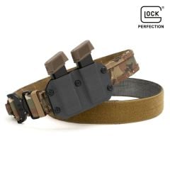 Mas Tactical® Kydex Şarjör Kılıfı 9mm Glock Siyah