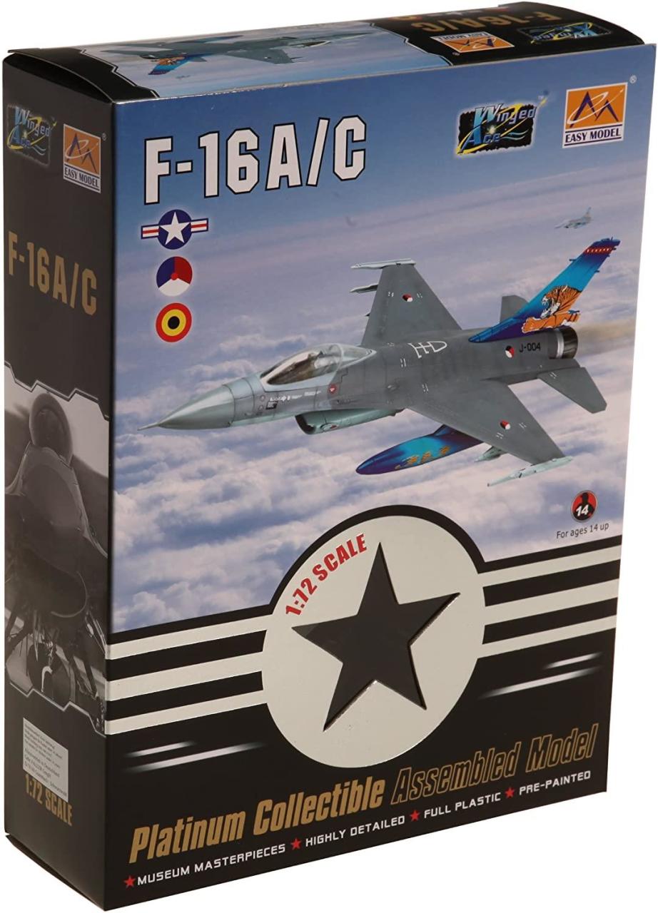 EASY MODEL F16A MLU BAF 1st Sqd Belgium 2003 1/72