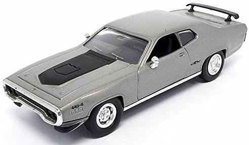 LUCKY DIECAST 1/43 1971 PLYMOUTH GTX-SILVER