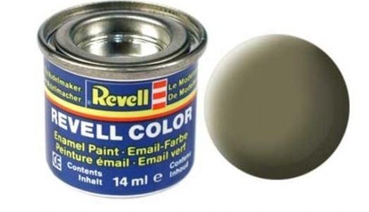 Revell 45 Email Color - Light Olive - Mat - Boya 14 ml