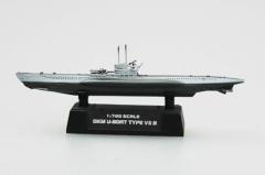 SUBMARINE DKM U-BOAT GERMAN NAVY U78 1/700